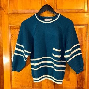 A’MILANO Women’s 80’s Vintage Sweater Size med-EUC